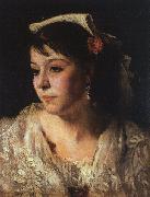 John Singer Sargent Head of an Italian Woman USA oil painting reproduction